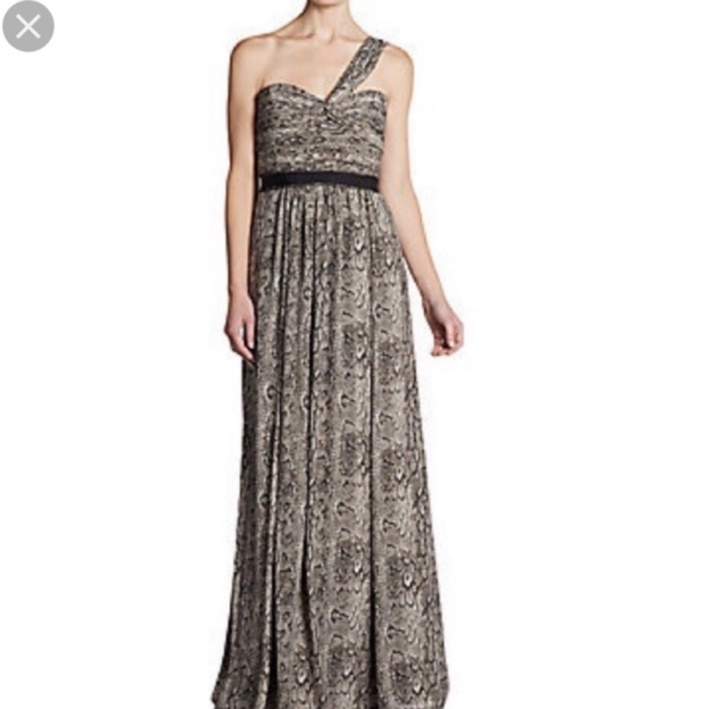🥂BCBGMAXIARA🥂JAMILLE SNAKE PRINT GOWN🥂